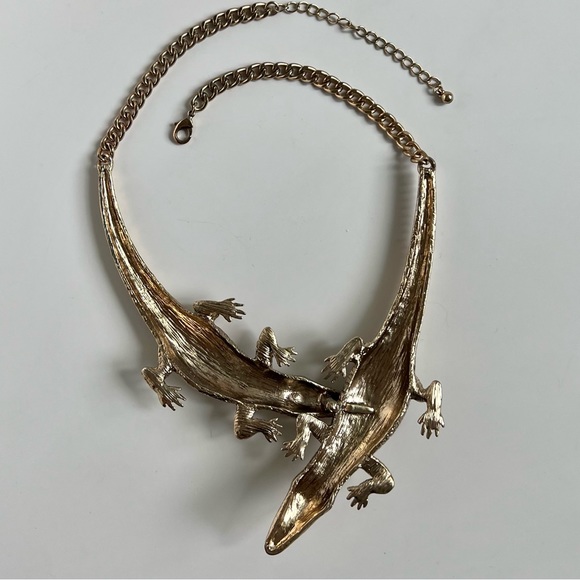 H&M double crocodile necklace - Picture 10 of 10